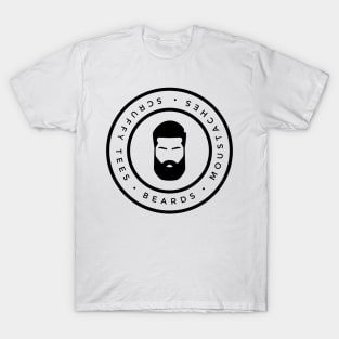 Beards, moustaches, scruffy tees T-Shirt